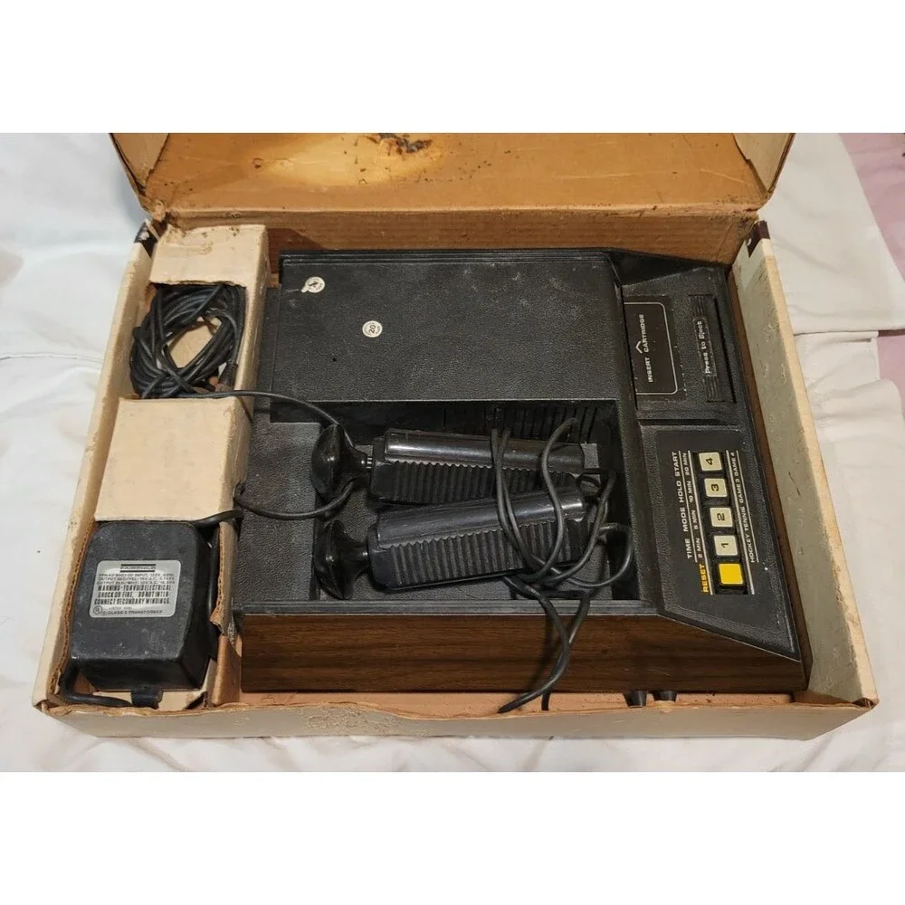 Fairchild Channel F Video Game Console w/ Original Box - Untested/For Parts